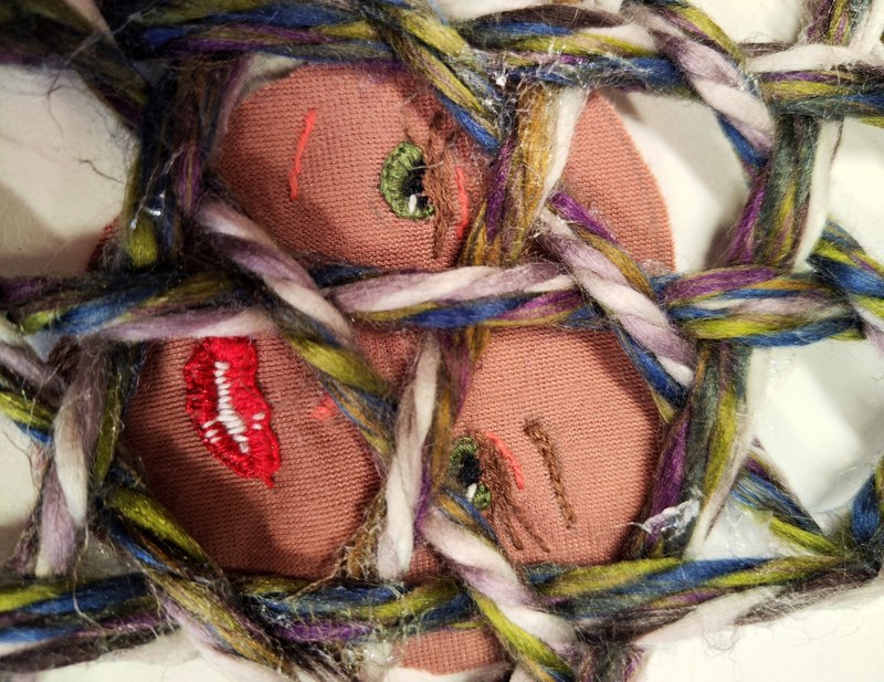 exhibition : Inside/outside, the intimacy of thread. exhibition : Inside/outside, the intimacy of thread.